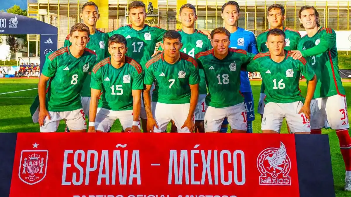 La Selección Mexicana sub 23 empata ante España en la Gira Europea 