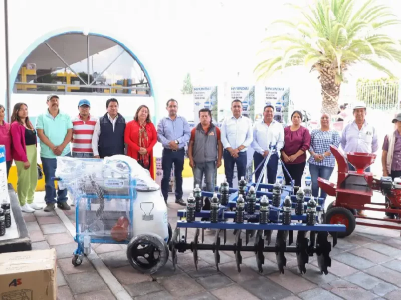 Impulsa Mundo Tlatehui buenas prácticas en el sector agrícola del municipio