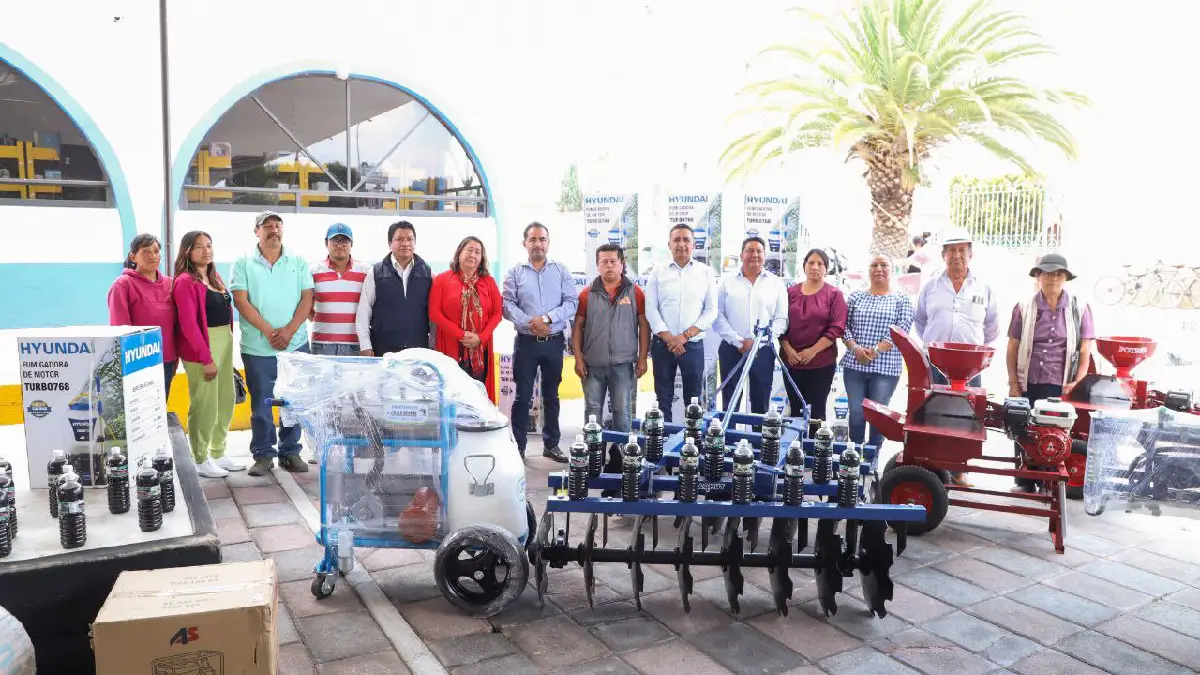 Impulsa Mundo Tlatehui buenas prácticas en el sector agrícola del municipio