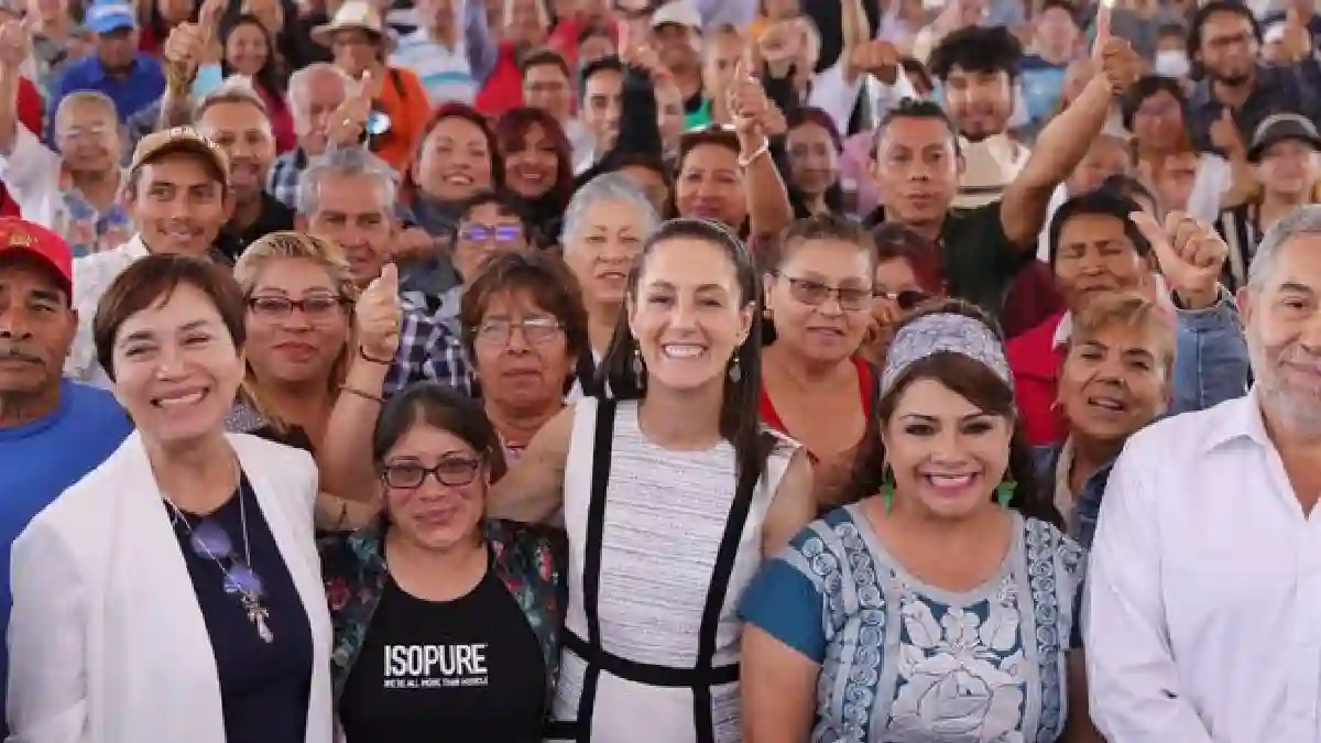 Sheinbaum: La posibilidad de una mujer presidenta es algo histórico en México, representa el reconocimiento de la sociedad, de la lucha histórica de las mujeres