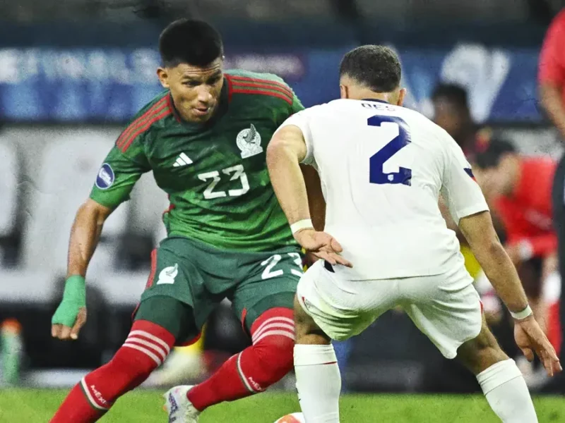 Estados Unidos exhibió a México en las semifinales de la Nations League.