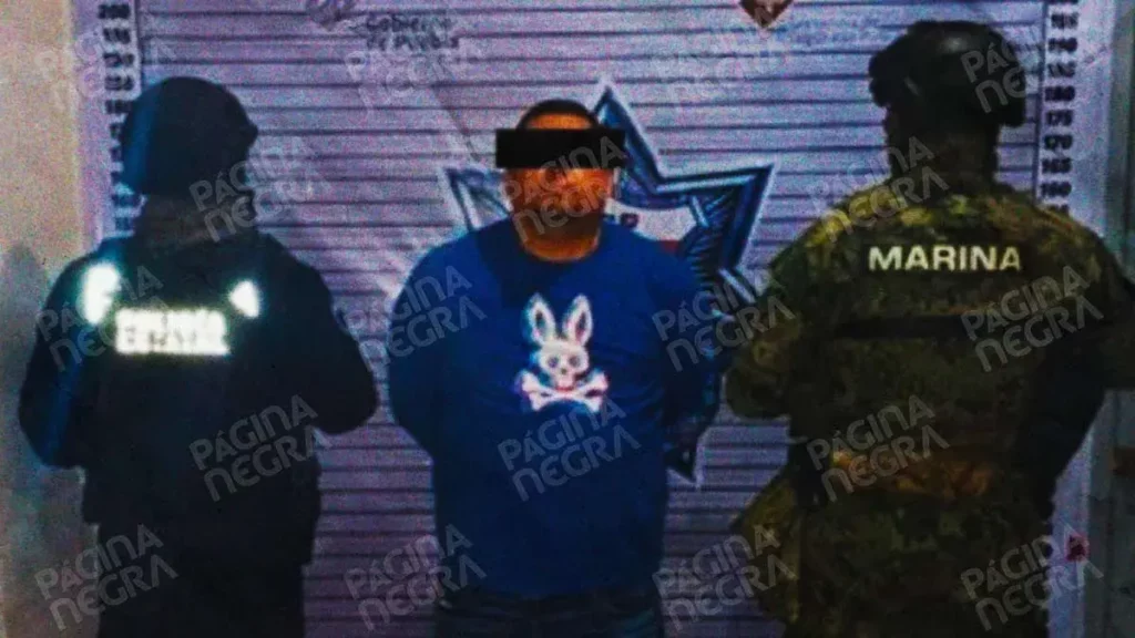 Reportan detención de “El Tory”, líder de las Tropas del Infierno en Puebla