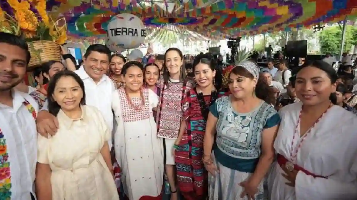 Hoy más que nunca Oaxaca y la CDMX estamos unidos: Claudia Sheinbaum da la bienvenida a la fiesta de la Guelaguetza en la capital del país