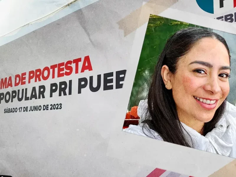 Lidia Ocaña rinde protesta como dirigente de la CNOP Puebla 