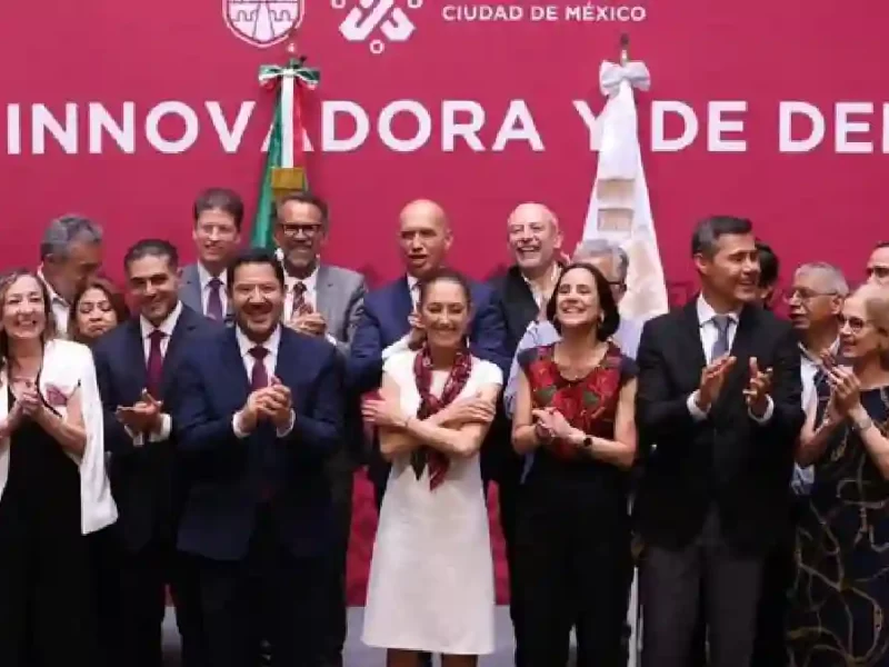 “El objetivo es llegar a ser la primera mujer en encabezar los destinos de la nación”: Claudia Sheinbaum.