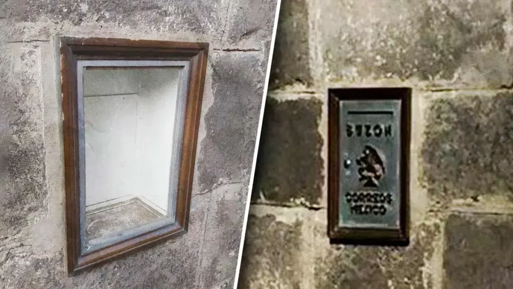 Roban antiguo buzón de librería Profética en pleno Centro Histórico de Puebla