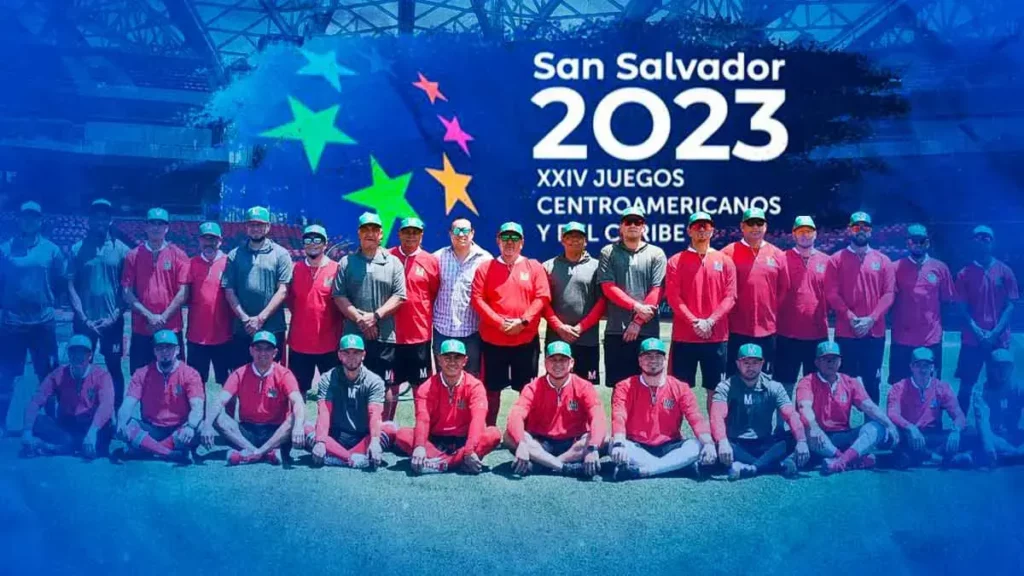 Juegos de la Selección Mexicana de Beisbol en los Centroamericanos San Salvador 2023 