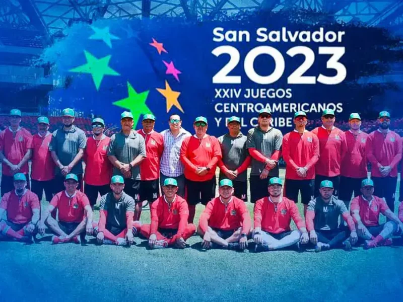 Juegos de la Selección Mexicana de Beisbol en los Centroamericanos San Salvador 2023 