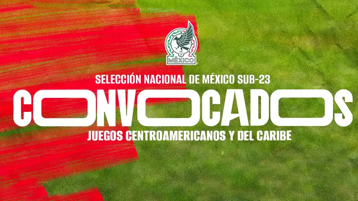 Gerardo Espinosa presenta a la Selección Mexicana sub-23 que participará en los Juegos Centroamericanos