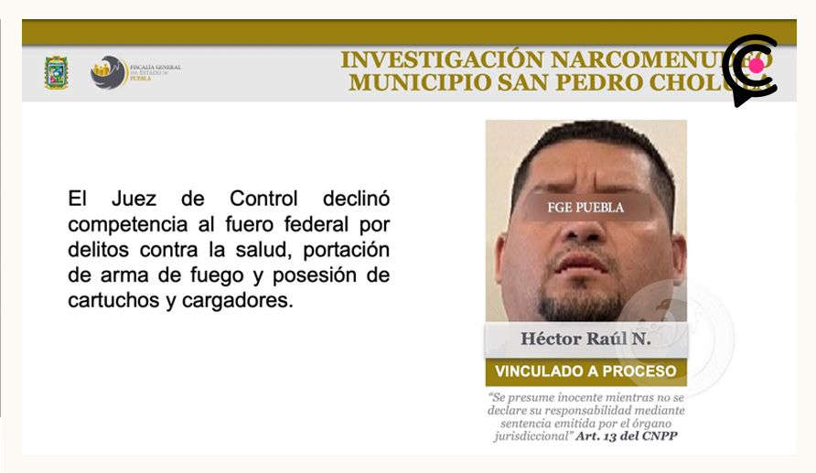 Tras detención de "El Tory", ministeriales aseguraron granadas y armas en cateo