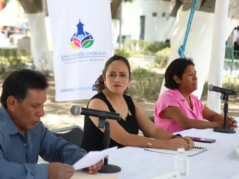 Presenta el Ayuntamiento de San Andrés Cholula la Feria “Cultura y Tradición” y Concurso del Mole