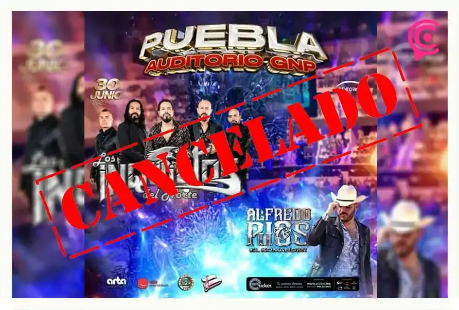 Cancelan concierto del Komander en Puebla, checa cómo solicitar tu reembolso