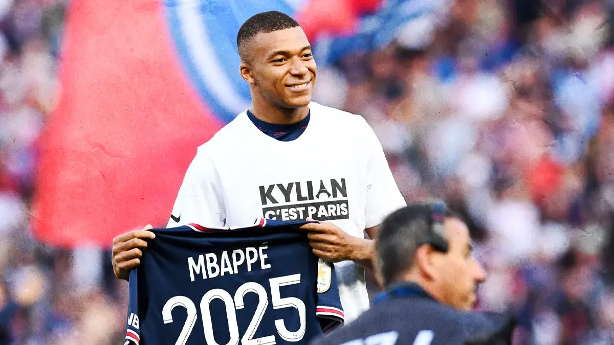 Mbappé, muy cerca de llegar al Real Madrid para la siguiente temporada.