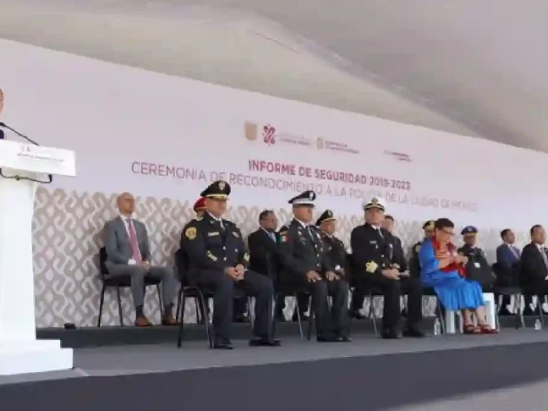 "Son la mejor policía del país, gracias por su entrega y valentía": Sheinbaum celebra la reducción histórica en delitos de alto impacto