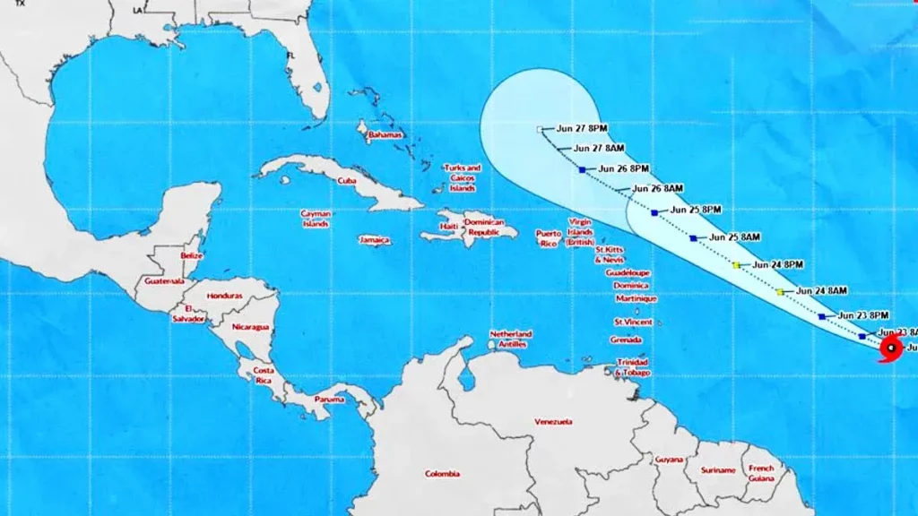 Tormenta tropical Cindy no representa peligro para México