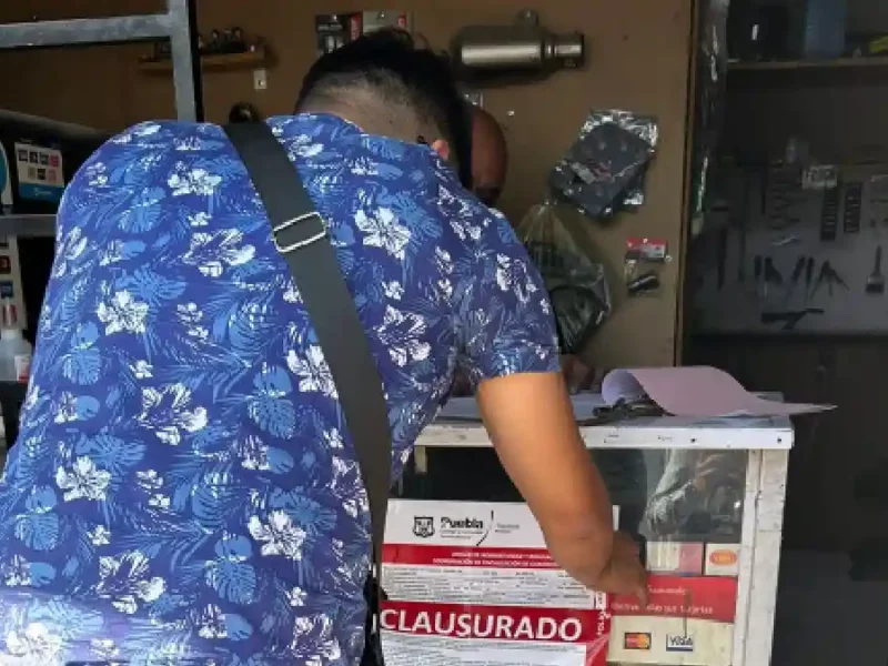 Normatividad y SSC continúan con la revisión de establecimientos en Puebla capital