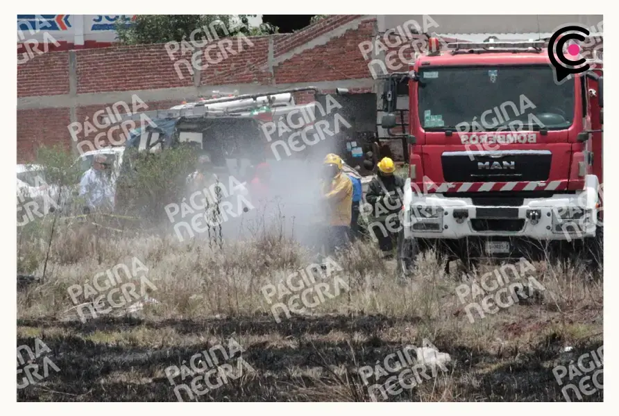 Huachicoleros de Puebla provocan una fuga de petróleo en Coronango