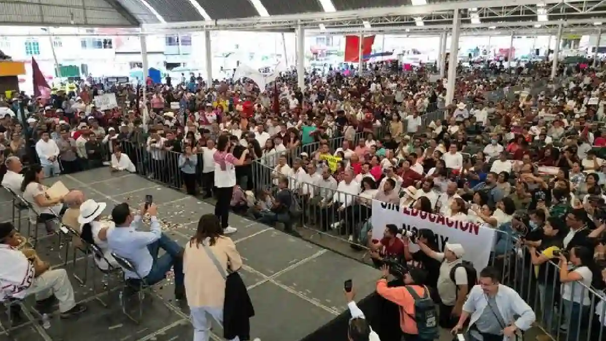 Claudia Sheinbaum: “La continuidad de la transformación está en los sentimientos de la nación’’