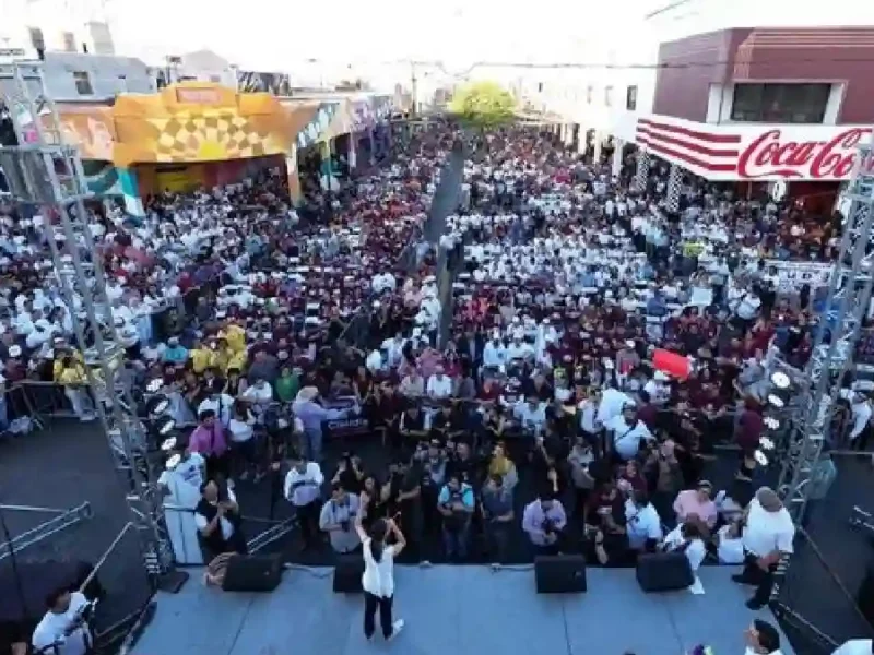 ’’Nuestro movimiento sólo puede representar esperanza’’_ En Mexicali, Claudia Sheinbaum defiende la consolidación de la Cuarta Transformación