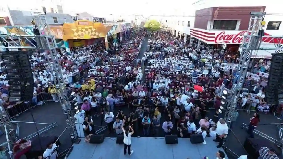 ’’Nuestro movimiento sólo puede representar esperanza’’_ En Mexicali, Claudia Sheinbaum defiende la consolidación de la Cuarta Transformación