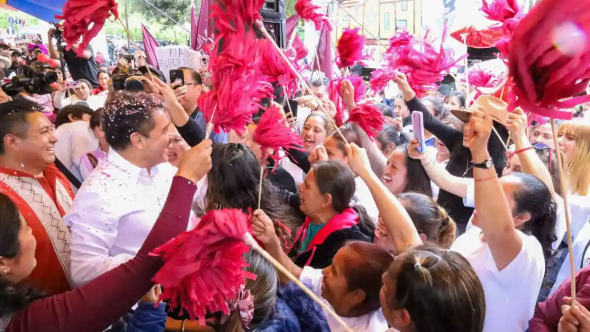 Desde Quimixtlán Nacho Mier sentenció que ningún cacique va a ser parte de la Cuarta Transformación