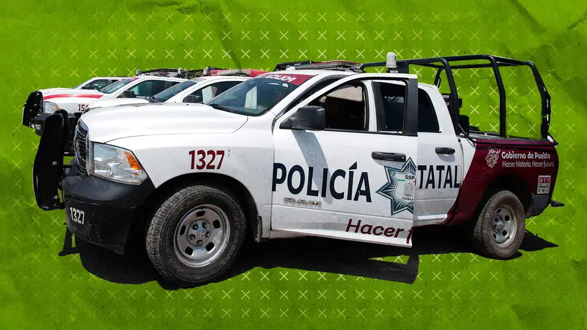 Policía Estatal de Puebla tiene 280 patrullas descompuestas