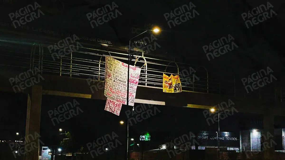 Con narcomantas aseguran que el Cártel de Sinaloa controla penal de Puebla