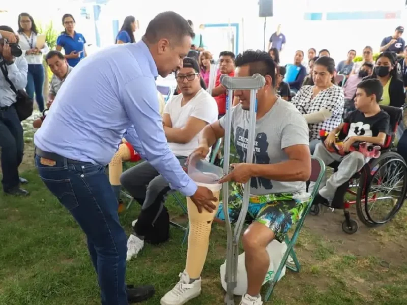 El DIF de San Andrés Cholula Entrega 15 Prótesis y 7 Ortesis a Través del Programa Cambiando Vidas