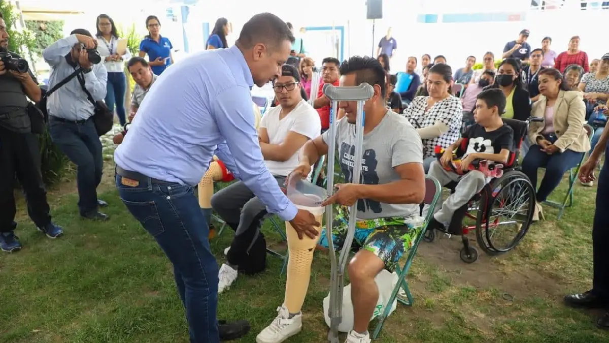 El DIF de San Andrés Cholula Entrega 15 Prótesis y 7 Ortesis a Través del Programa Cambiando Vidas
