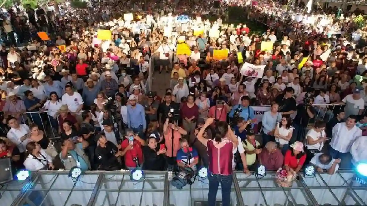 ’’México se escribe con M de mujer y con M de Morena’’_ En Cuautla, Morelos Claudia Sheinbaum recalca la importancia de consolidar la Cuarta Transformación