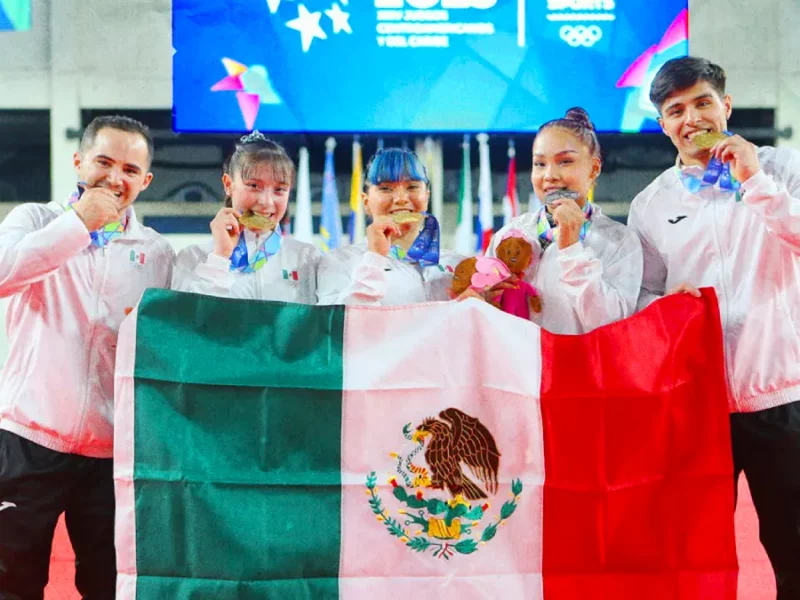 México cierra con 13 medallas la gimnasia de los Centroamericanos.