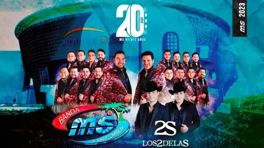 Banda MS celebra su aniversario número 20 en Puebla