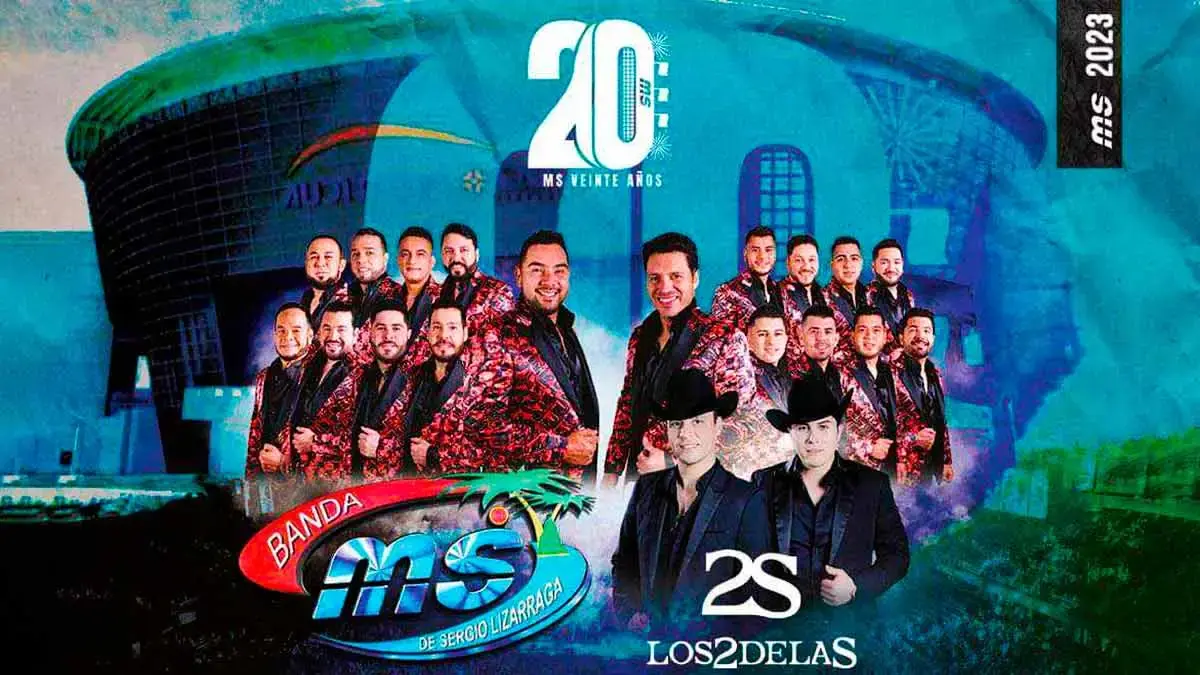 Banda MS celebra su aniversario número 20 en Puebla