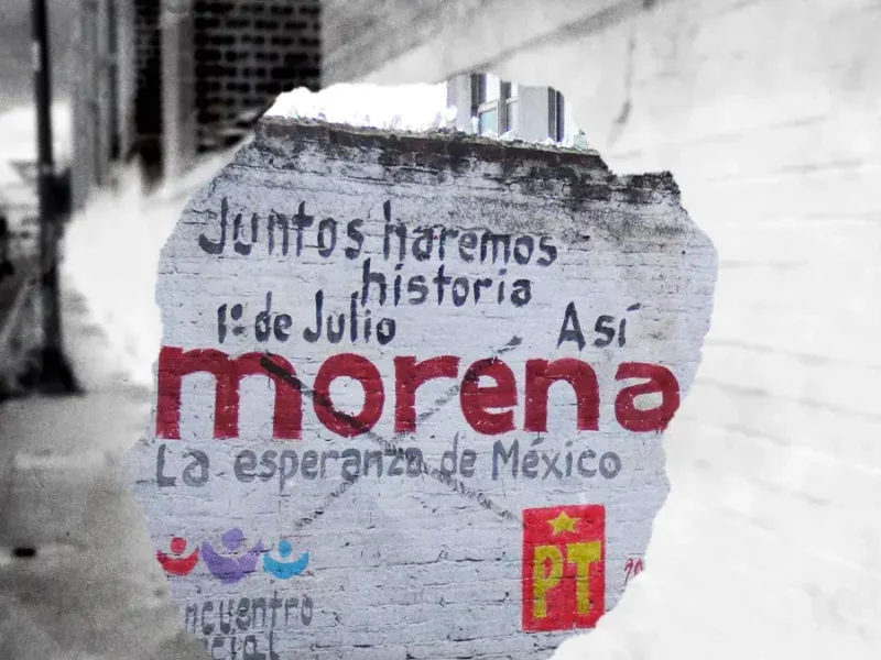 Morena, el único partido con propaganda política en mobiliario urbano de Puebla: Ayuntamiento.