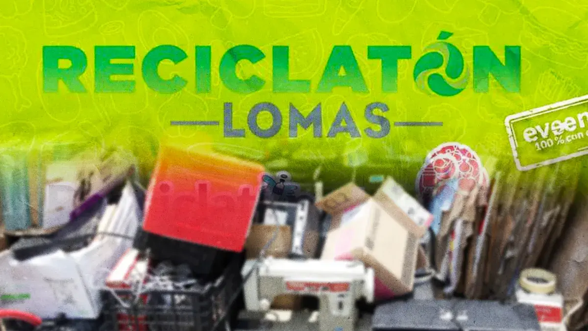 Creen Carson anuncia Reciclatón en Lomas de Angelópolis.