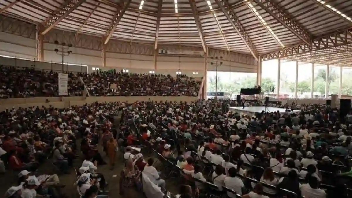 “No puede haber seguridad si no hay justicia social”, por eso queremos que continúe la Cuarta Transformación en todo el país_ Claudia Sheinbaum en Moroleón, Guanajuato