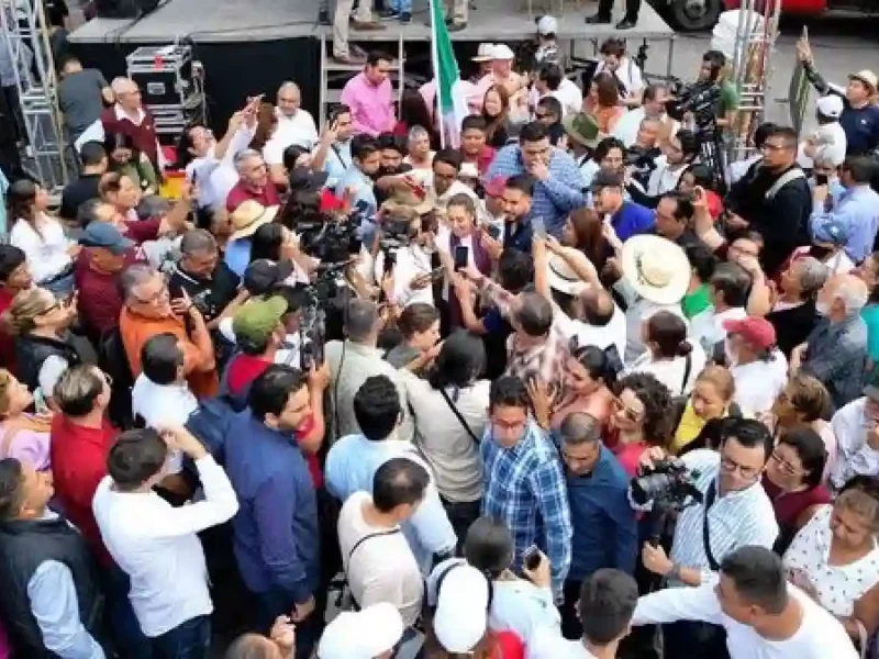 “No puede haber seguridad si no hay justicia social”, por eso queremos que continúe la Cuarta Transformación en todo el país: Claudia Sheinbaum en Moroleón, Guanajuato