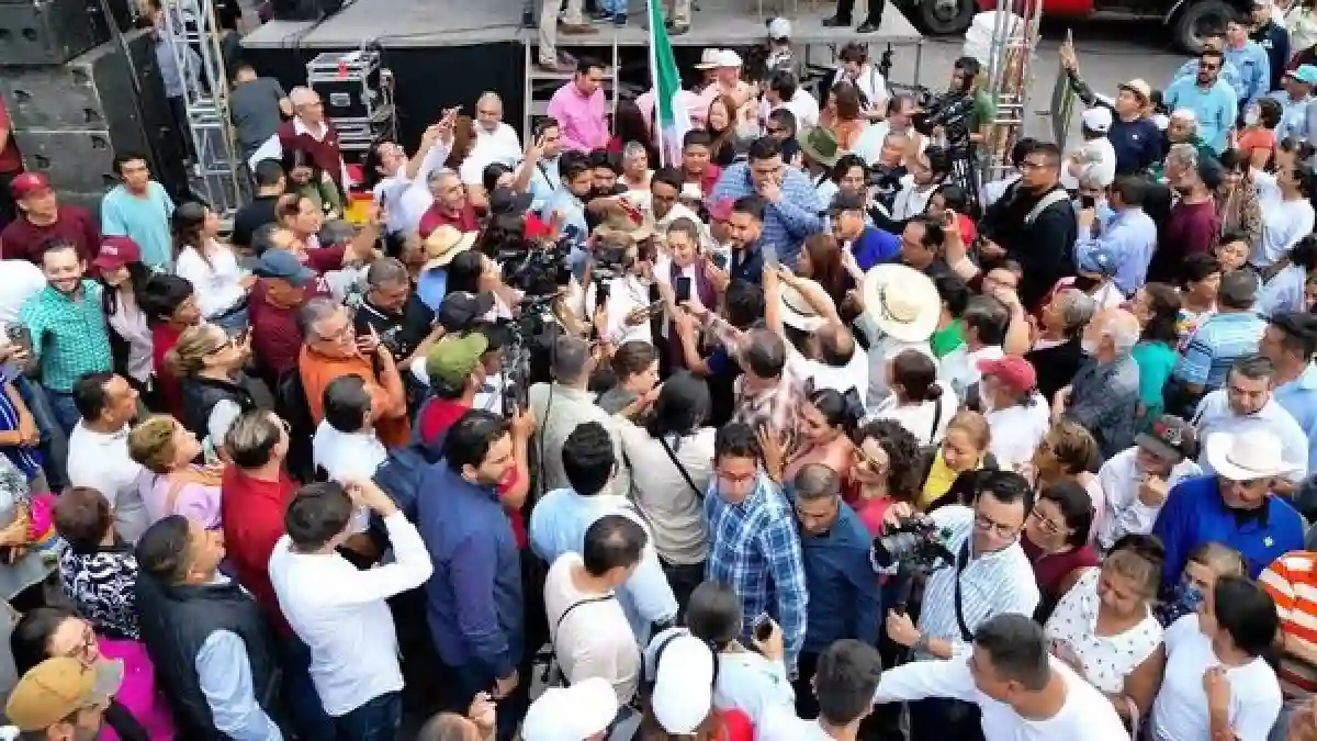 “No puede haber seguridad si no hay justicia social”, por eso queremos que continúe la Cuarta Transformación en todo el país: Claudia Sheinbaum en Moroleón, Guanajuato