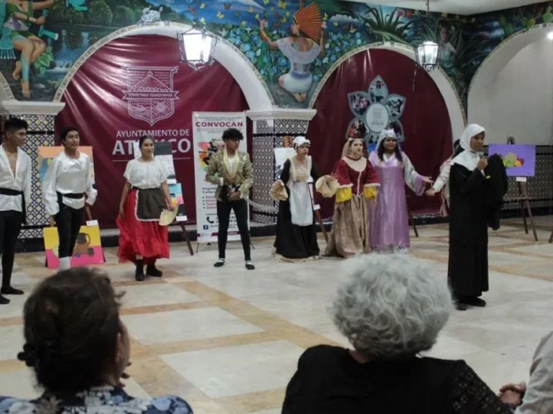 Ariadna Ayala presente en la clausura de semestre de la Escuela de Iniciación Artística Asociada Atlixco.