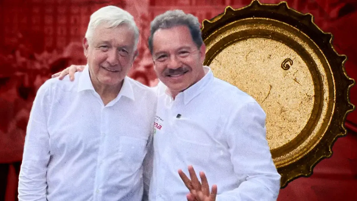 De las “corcholatas” poblanas, sólo Nacho Mier asistió al AMLO Fest.