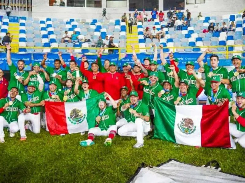 Selección Mexicana de Beisbol gana oro en Juegos Centroamericanos.