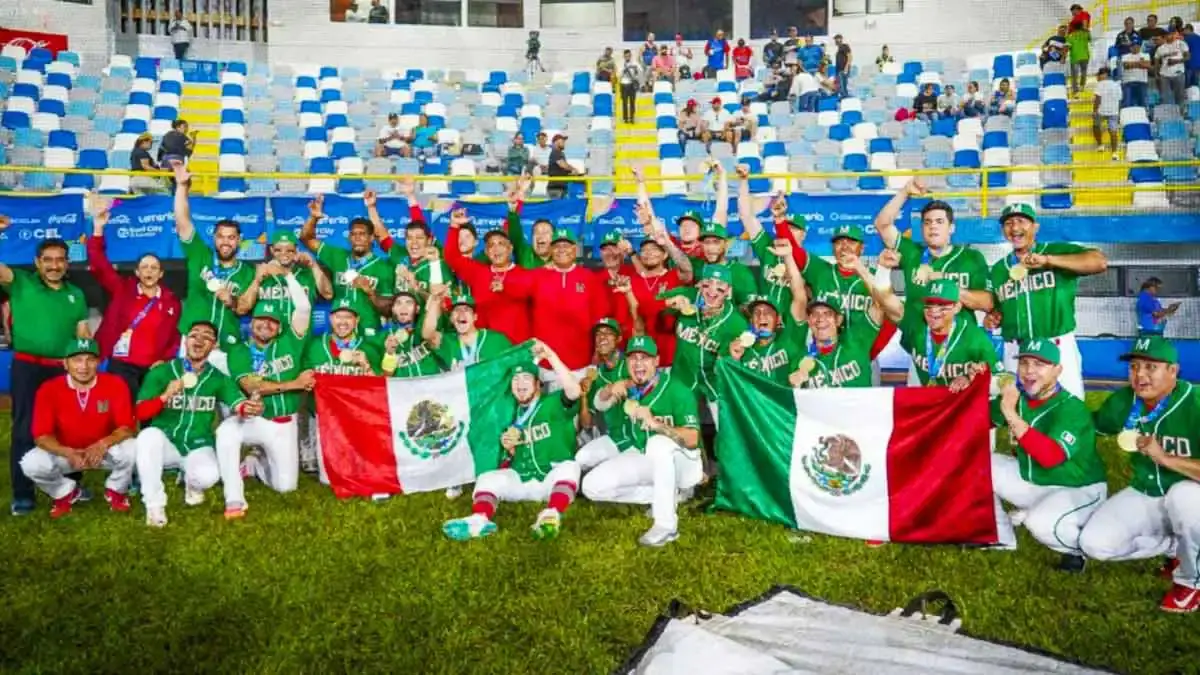 Selección Mexicana de Beisbol gana oro en Juegos Centroamericanos.