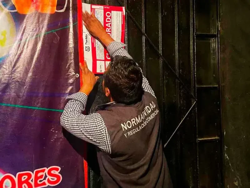 Normatividad clausuró ocho bares de Puebla capital; “Bora Bora” y “El Rinconcito” en la lista