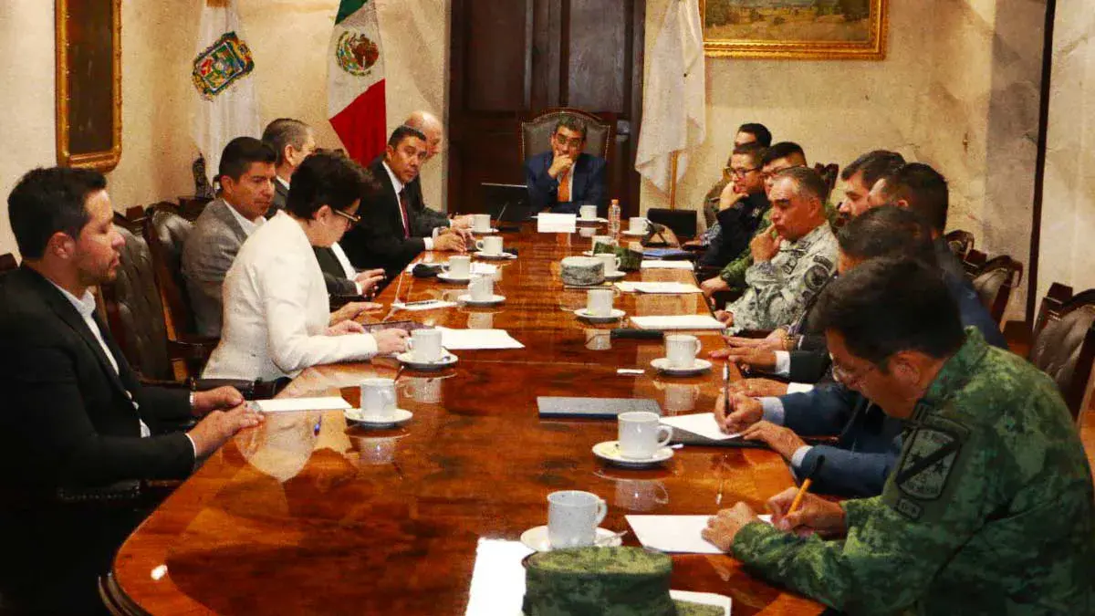 Llama Sergio Salomón Céspedes a mesa de seguridad urgente tras hechos sangrientos en Puebla