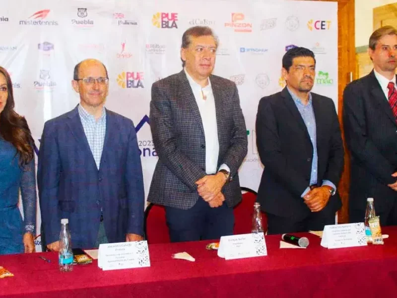 Por segundo año, Puebla albergará Torneo Nacional Juvenil de Tenis.