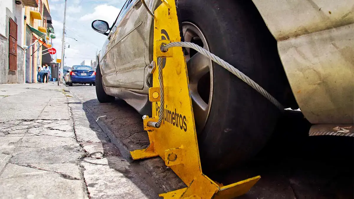 Hasta mayo, 24 vehículos fueron inmovilizados con arañas en el Centro de Puebla