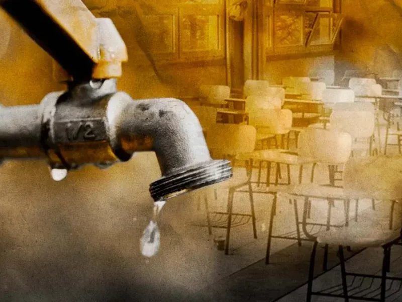 Ayuntamiento y Agua de Puebla dejan sin agua a primaria de Villa Frontera
