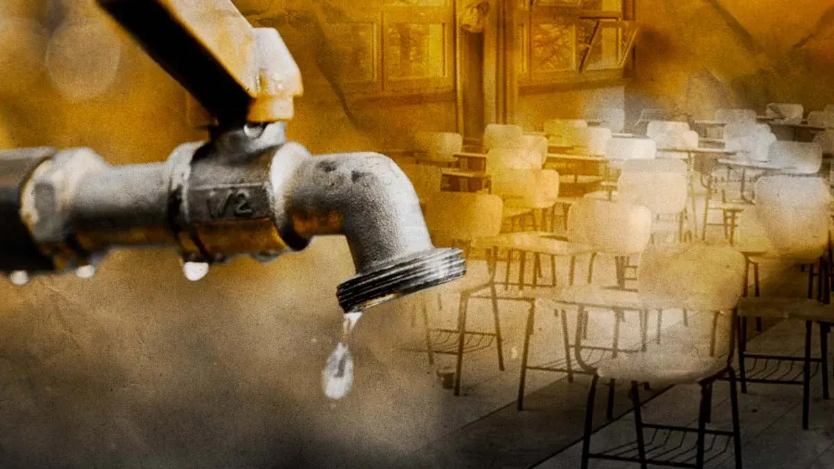 Ayuntamiento y Agua de Puebla dejan sin agua a primaria de Villa Frontera