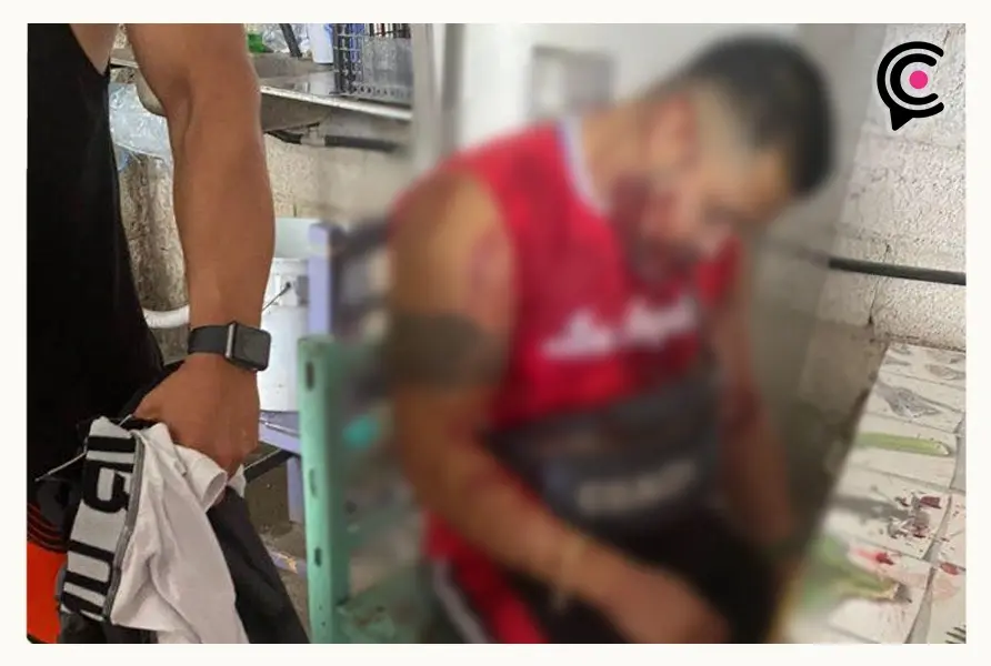 Banda del Gota a Gota detrás de ejecución en gimnasio en Cuautlancingo