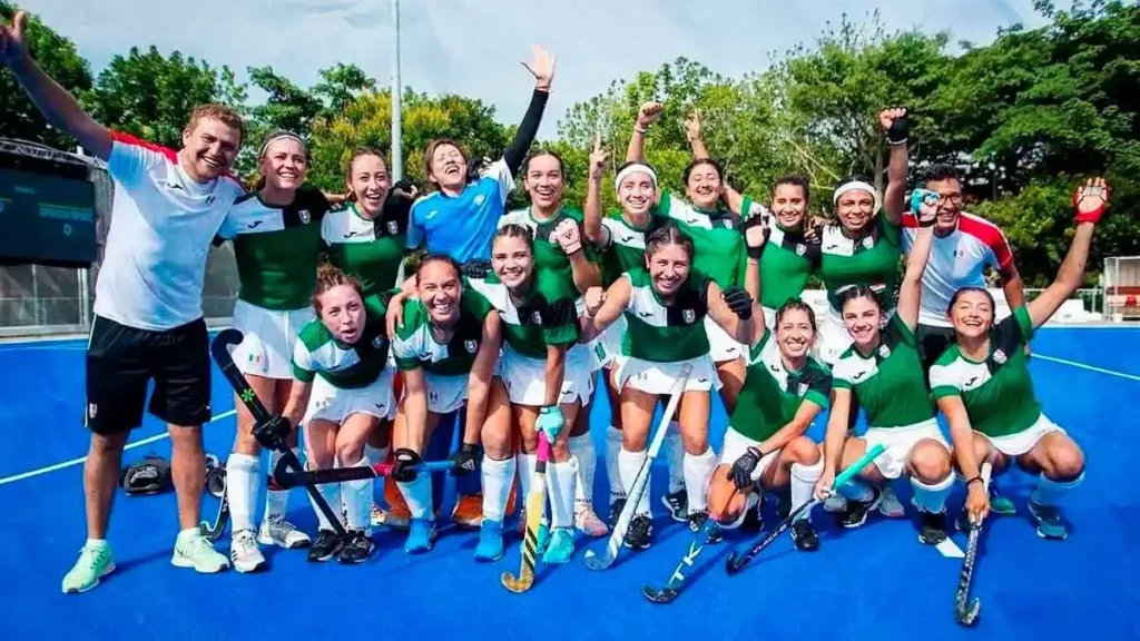 México y su primer oro en hockey sobre pasto femenil en Centroamericanos.